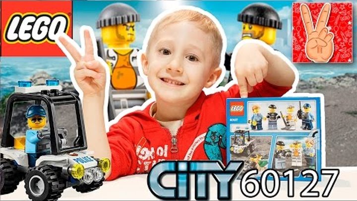 LEGO CITY 60127 | Лего сити Остров Тюрьма обзор с Vladislav Time