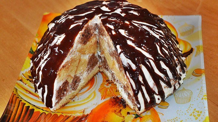 Очень вкусный легкий торт "Кучерявый пинчер"👋💞🙌 Лайк на видео👆❤ Подписываемся на канал .
