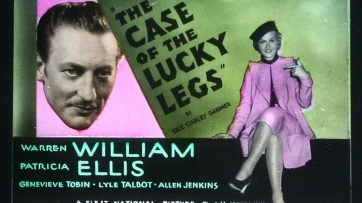 The Case of the Lucky Legs (1935) Warren William, Genevieve Tobin, Patricia Ellis, Porter Hall, Allen Jenkins, Barton MacLane, Peggy Shannon, Henry O'Neill, Joseph Crehan, Charles C. Wilson, Mary Treen, Robert Dudley, Milton Kibbee, Leo White, Harry Mount, Jack Kennedy, Florence Fair, Directed by Archie Mayo (Eng)
