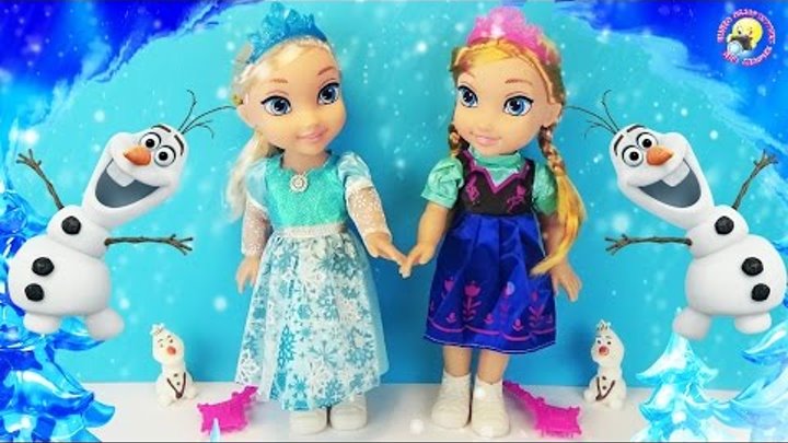 Куклы Эльза и Анна. История: "Двойник Олафа" Холодное сердце / Frozen Disney doll story