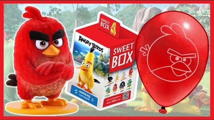Злые птички. СВИТ БОКС. Angry Birds в кино. Sweet Box. Киндер Сюрприз. Kinder Surprise.