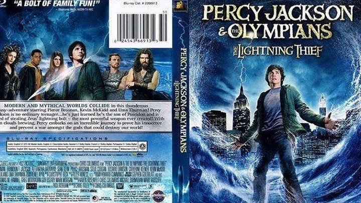 Перси Джексон -1\\Похититель молний HD(2010) 1080p.1080p.Фэнтези,Приключения,Cемейный