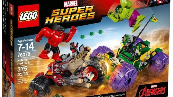 НОВЫЙ НАБОР LEGO Халк против Красного Халка 76078 ⚡ Обзор Lego Marvel Super Heroes 2017 года