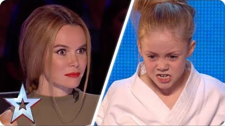 Tiny Karate Kid SHOCKS the Judges! | Britain's Got Talent Unforgettable Audition