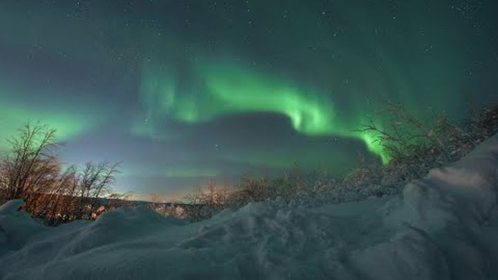 Северное Сияние над Мурманском 3 февраля 2019 | Northern Lights over the Murmansk February 3, 2019