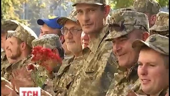 У Дніпропетровськ повернулись з війни бійці 43 окремого мотопіхотного батальйону