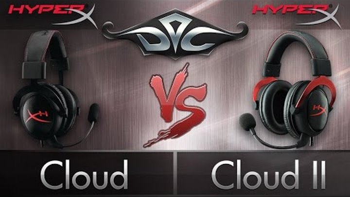 [4K] Kingston HyperX Cloud II vs. HyperX Cloud