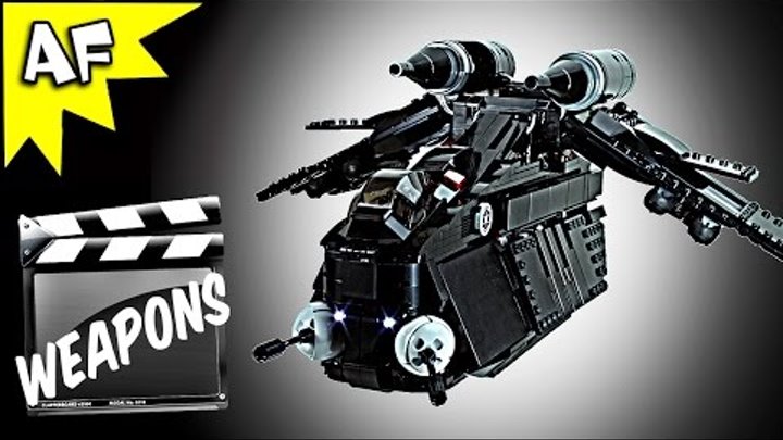 Custom BLACK OPs GUNSHIP Weapons: Lego Star Wars Lego Star Wars 75021 7676 7163