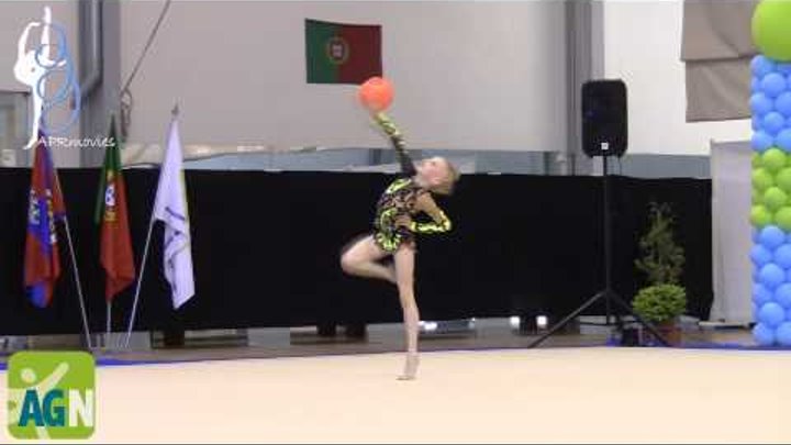 Ksenia Klimenko - Volgograd (RUS) - Bola (Ball) - Iniciada - AGN Cup 2014