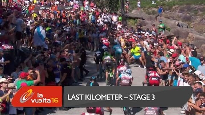 Last kilometer / Ultimo kilómetro - Étape 3 - La Vuelta a España 2016