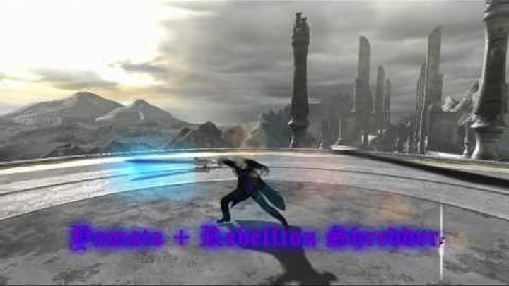 Devil May Cry 4 - Vergil Fighting Techniques (Motion Mod)