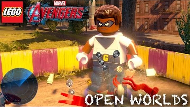 Lego Marvel's Avengers Open Worlds Gameplay [1080p HD]
