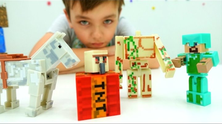 Лего #Майнкрафт и тайна секретной комнаты! Майнкрафт мультики для мальчиков