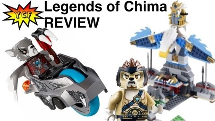 Chima Eagles Castle LEGO Speedorz Set Review 70011 Legends of Chima 2013