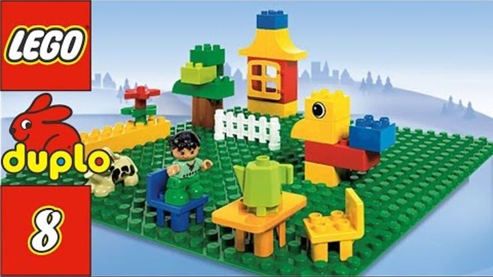 Lego Duplo 8 : Пластина для Лего Дупло 32 х 16 точек 51 х 25.5 см из Китая Aliexpress