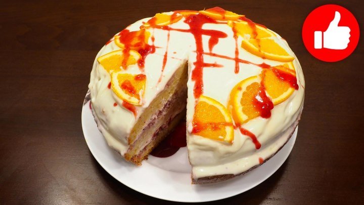Торт "Нежность" в мультиварке, простой рецепт торта. Выпечка и рецепты для мультиварки. Мультиварка
