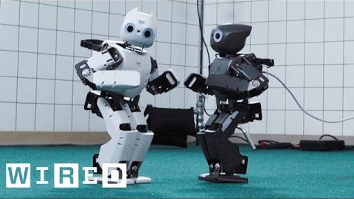 Robot Running Man Challenge | WIRED Lab