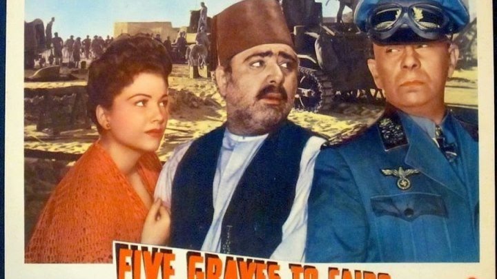 الفلم الحربي التاريخي 5 قبور للقاهرة ترجمة اولى