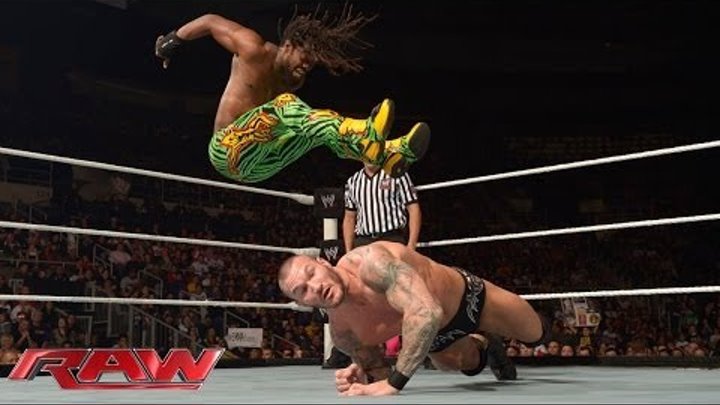 Kofi Kingston vs. Randy Orton: Raw, Jan. 13, 2014