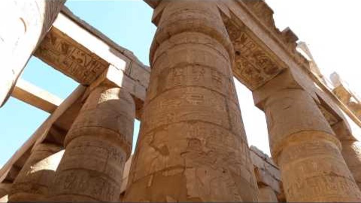 Луксор, Египет, Древние Фивы, Карнакский Храм