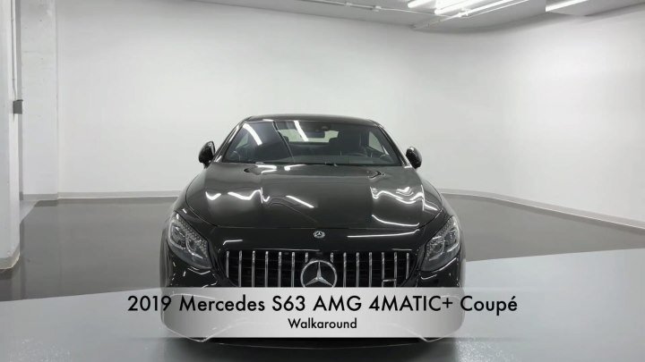2019 Mercedes S63 AMG 4MATIC + Coupe - Revs Walkaround in 4K