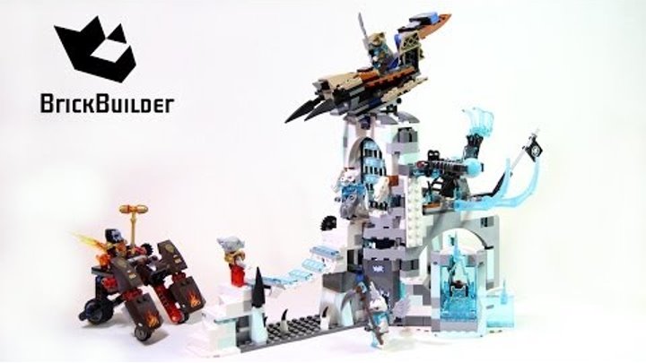 Lego Chima 70147 Sir Fangar's Ice Fortress Build and review