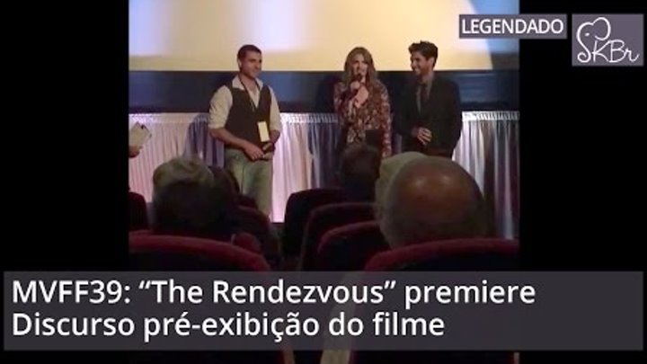 Stana Katic @ MVFF39 "The Rendezvous" premiere (legendado)