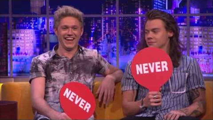 One Direction Play Never Have I Ever The Jonathan Ross Show [Русские субтитры]