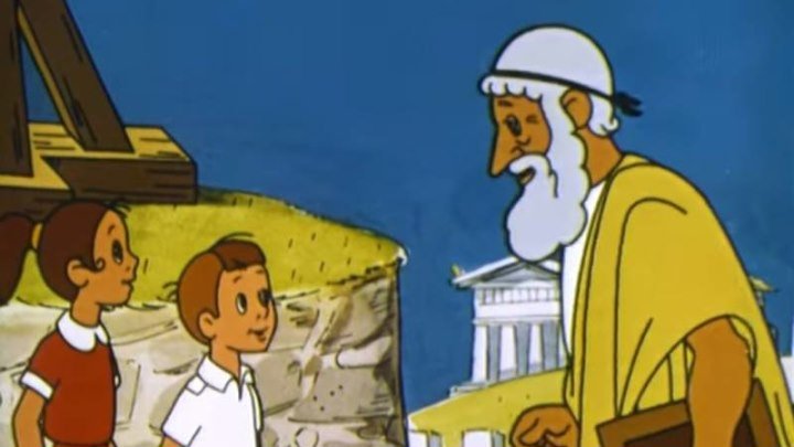 Коля, Оля и Архимед Мультфильм, 1972