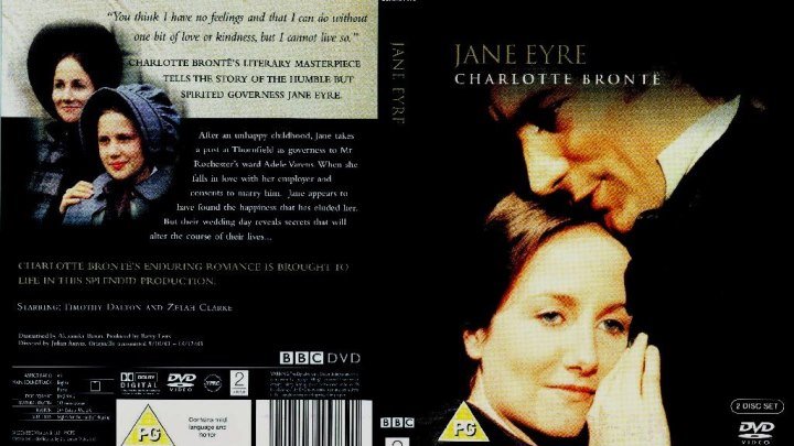 Джейн Эйр 11 серий ( Джулиан Эмис ) 1983, Великобритания, драма, мелодрама,*