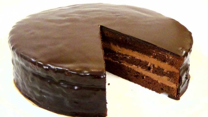 Торт "Прага" по ГОСТу. Шоколадный торт. Пошаговый рецепт.