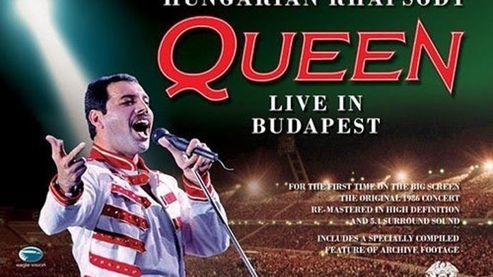 Queen (Фредди Меркьюри) - live in Budapest (фильм Hungarian Rhapsody) 27.07.1986