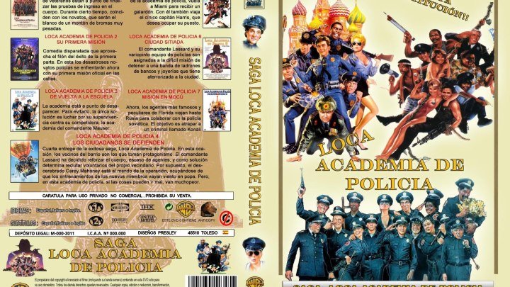 Loca Academia de Policia [Police Academy] (1984) - SAGA