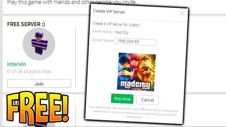 How To Make A Free Vip Server In Roblox لم يسبق له مثيل الصور