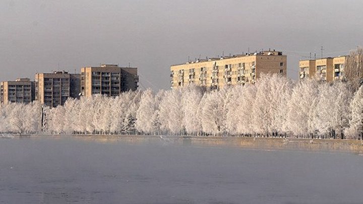 Зимний Усть-Каменогорск