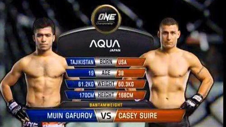 PAMIR TV - 24 Таджикский боец Муин Гафуров победил американского бойца Кеси Суайра. 27.09.2015.