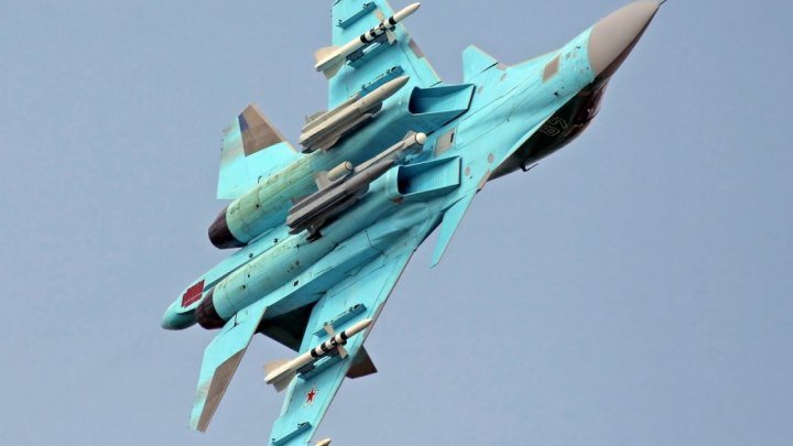 Подготовка и боевые вылеты Су-34, вооруженных ракетами “воздух-воздух“