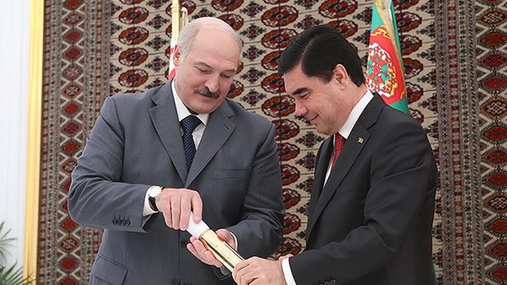 Александр Лукашенко 10 декабря встретился с президентом Туркменистана