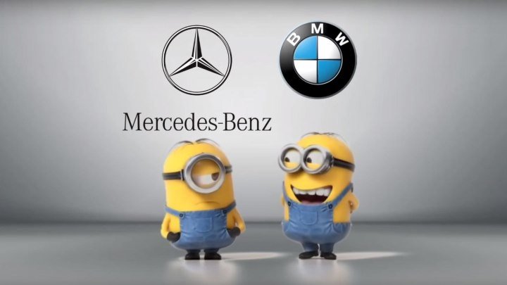 Mercedes-Benz vs. BMW Minions Style