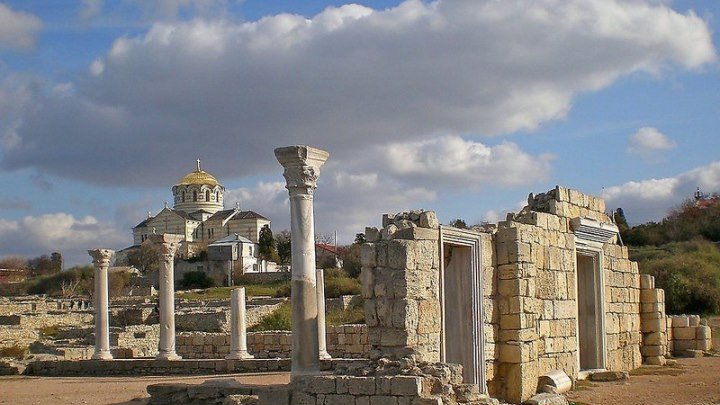 СВИДАНИЕ С ВЕЧНОСТЬЮ. ХЕРСОНЕС, КРЫМ 2015. Chersonese Crimea