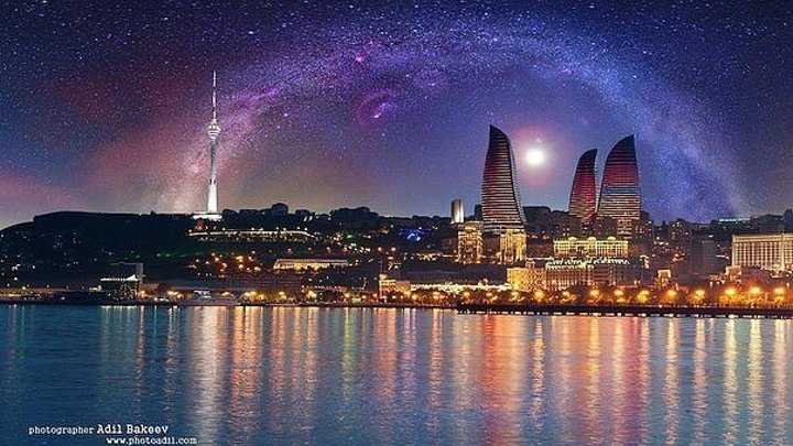 Азербайджанские Ночи, Они Просто Мистически Красивые и Неповторимы.