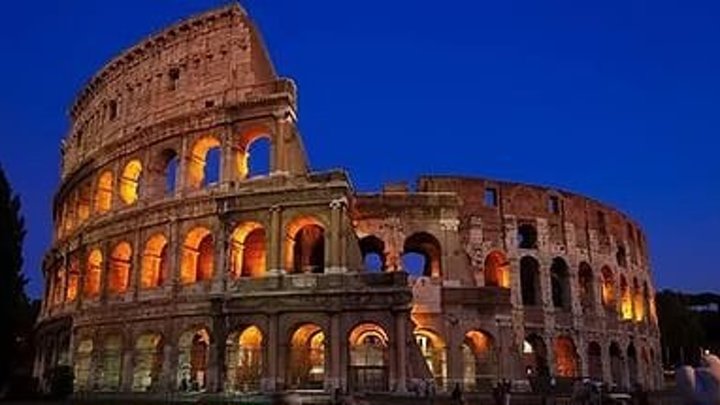 Колизей в Риме с высоты птичьего полета! Удивляет и покоряет!