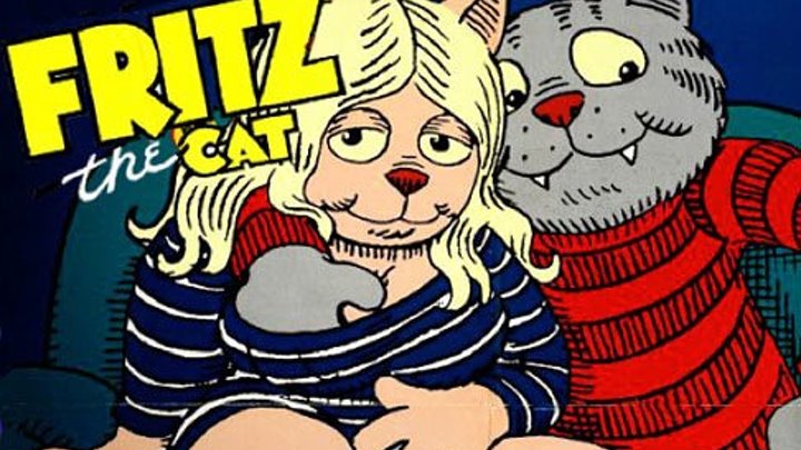 Приключения кота Фрица / Fritz The Cat (1972 HD) 18+ Комедия, Драма, Для взрослых