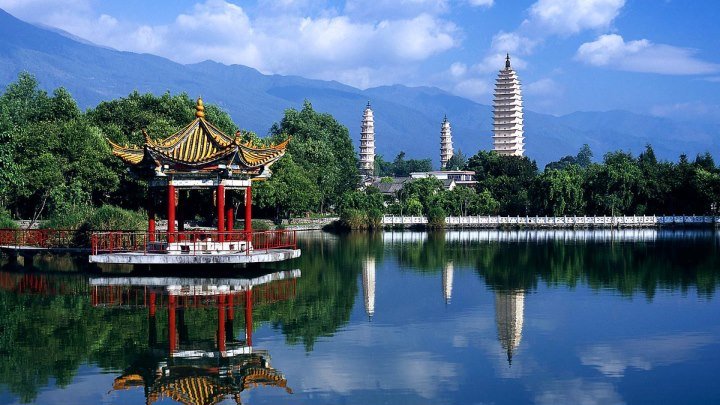 Китай с высоты птичьего полета! Stunning China (UNESCO World Heritage Sites of Guilin and Yangshuo in China)