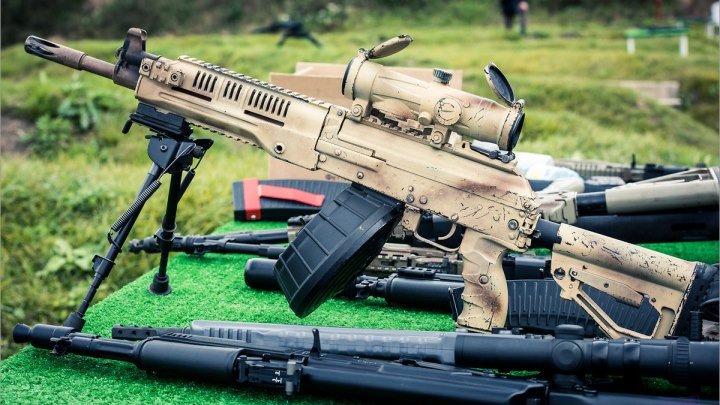 «Калашников» показал возможности нового пулемета РПК-16_ кадры стрельб