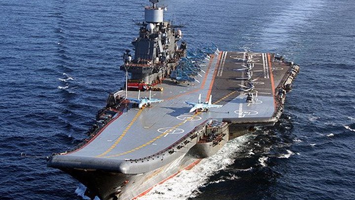 «Адмирал Кузнецов» Ролик создан в честь первого успешного боевого похода!!!