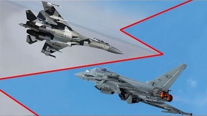 Су-35 против Eurofighter Typhoon_ дуэль на виражах