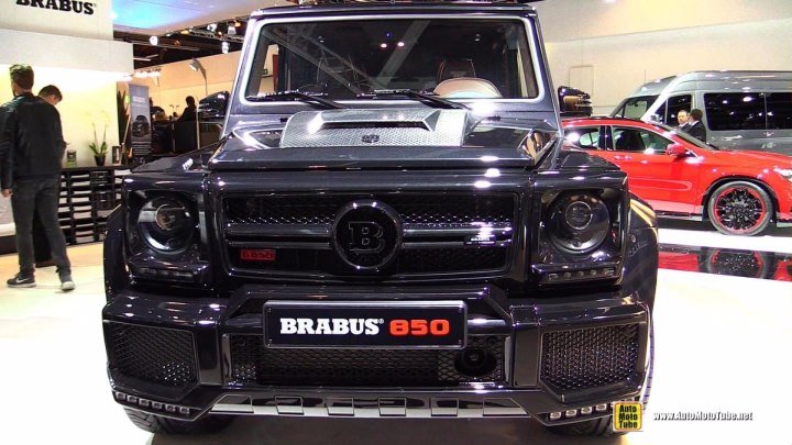 BRABUS G 850 6.0 BITURBO WIDESTAR - Frankfurt Motor Show 2016