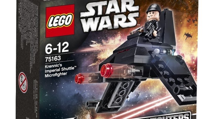 LEGO Star Wars 75162 Истребитель Y-wing и Имперский Шаттл Кренника 75163 - Изгой-Один