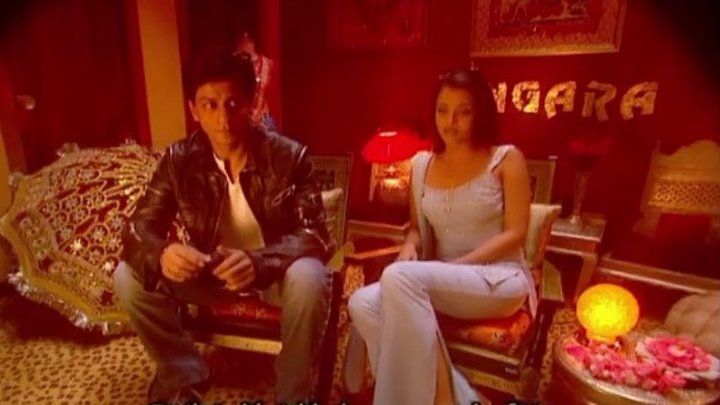 Interview with Shah Rukh Khan and Aishwarya Rai at Cannes, 2002, rus sub